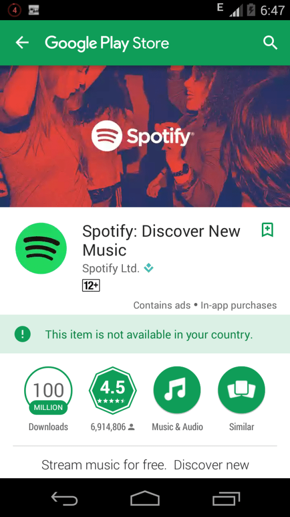 Spotify Play App